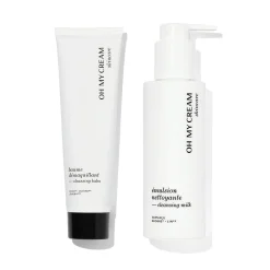 Le double nettoyage Baume et Emulsion