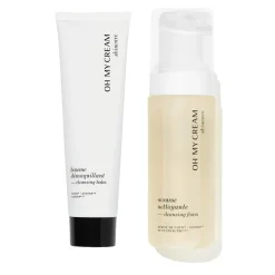 Le double nettoyage Baume et Mousse