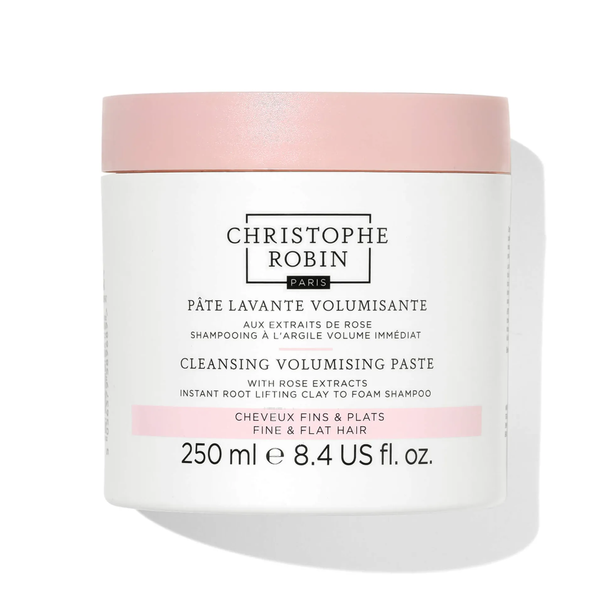 Pâte Lavante Volumisante aux Extraits de Rose